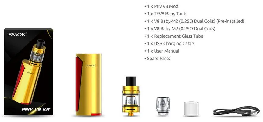 SMOK Priv V8 starter Kit