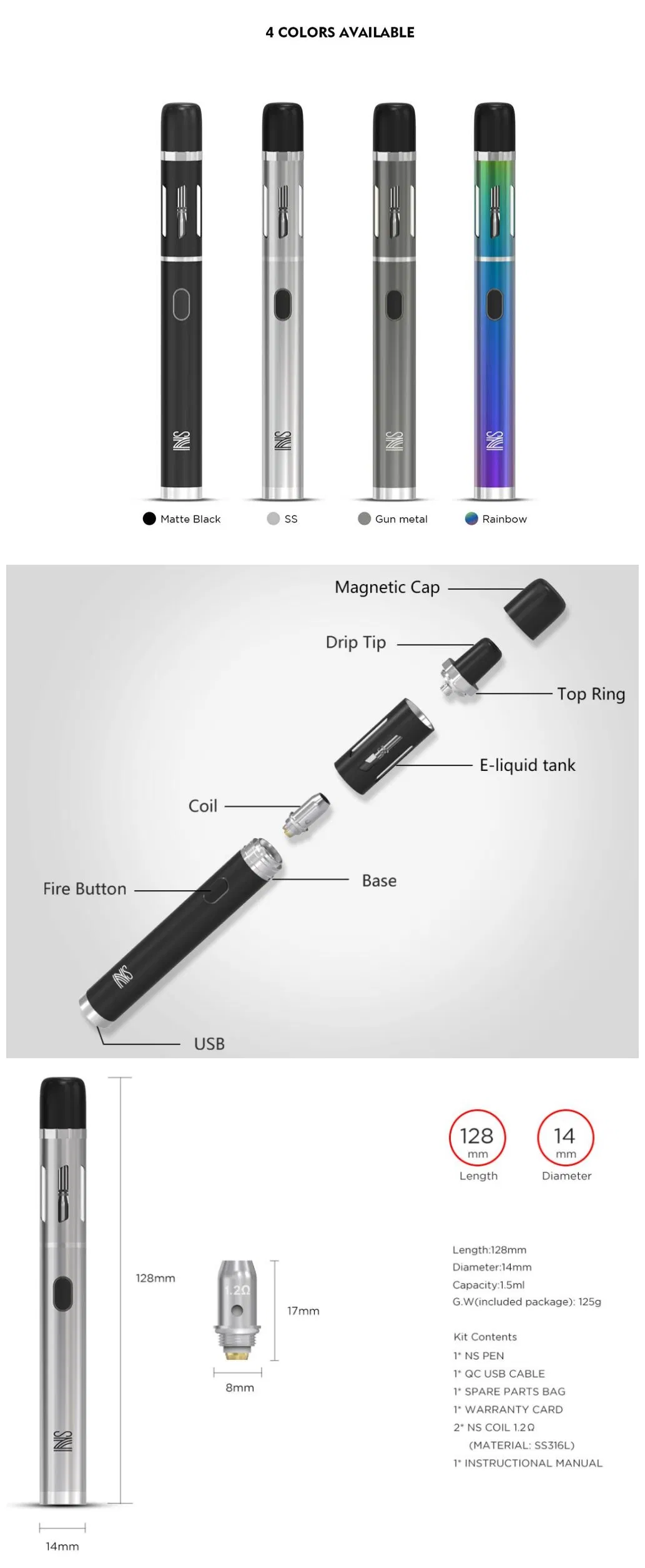 VandyVape NS Pen Kit VandyVape NS Pen Kit