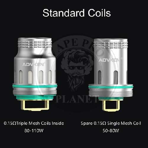 Big Mesh Coil 0.15ohm By Advken Big Mesh Coil 0.15ohm By Advken